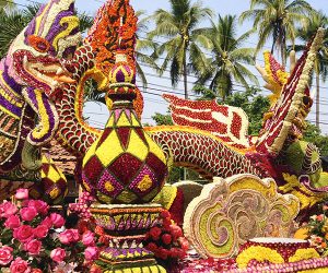 flower festival in Thailand