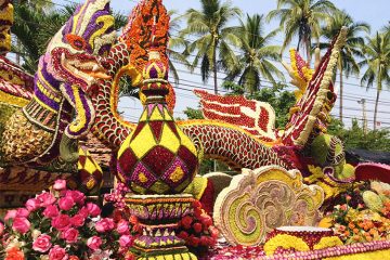 flower festival in Thailand