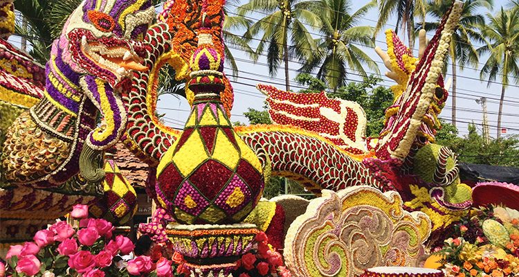 flower festival in Thailand