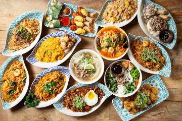 Southeast Asia culinary adventure Pad Thai Nasi Goreng Pho Hainanese Chicken Rice Laksa Tom Yum Satay Southeast Asian cuisine Food journey Culinary delights Street food