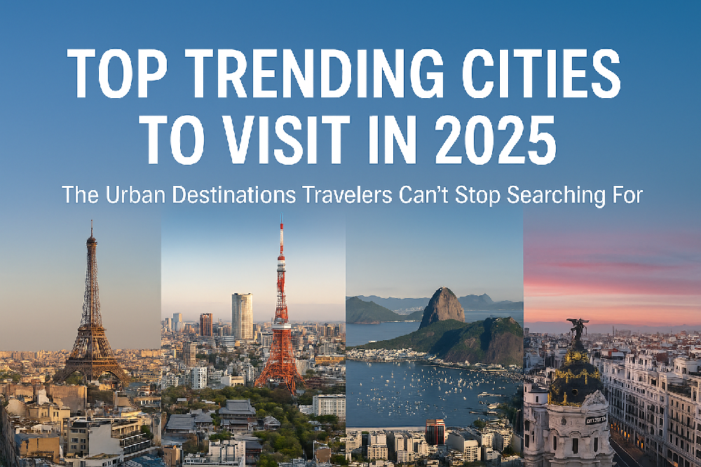 🏙️ Top Trending Cities to Visit in 2025: The Urban Destinations